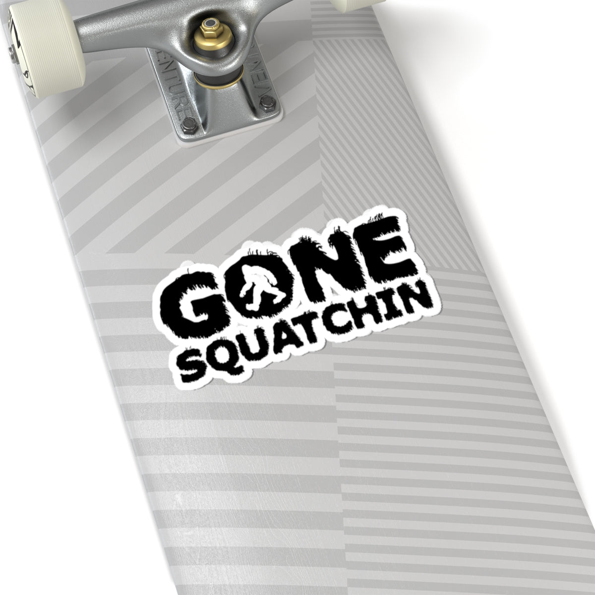 Gone Squatchin Sasquatch Bigfoot Sticker | Kiss-Cut Sticker