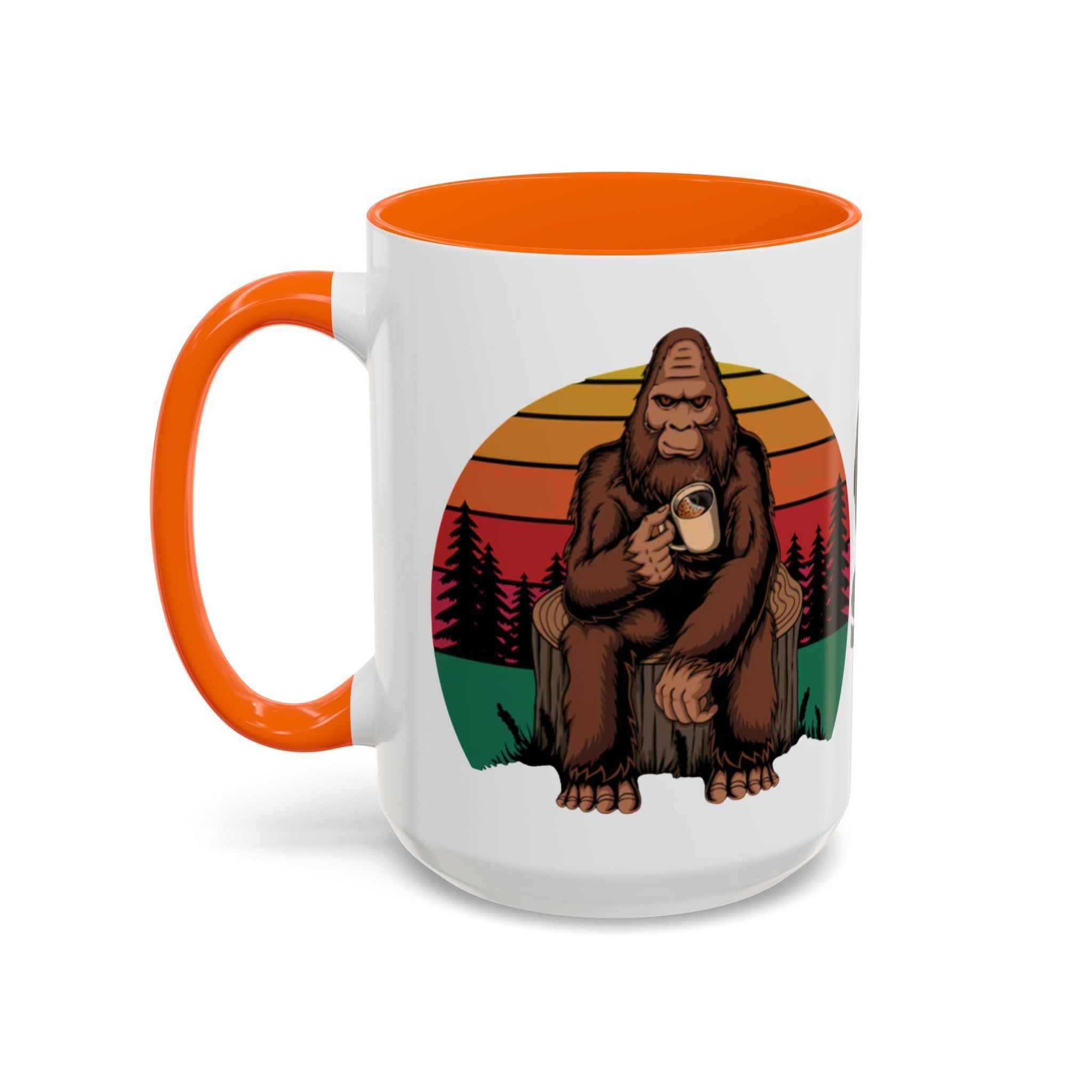Gone Squatchin Bigfoot Coffee Mug | Accent 11oz 15oz