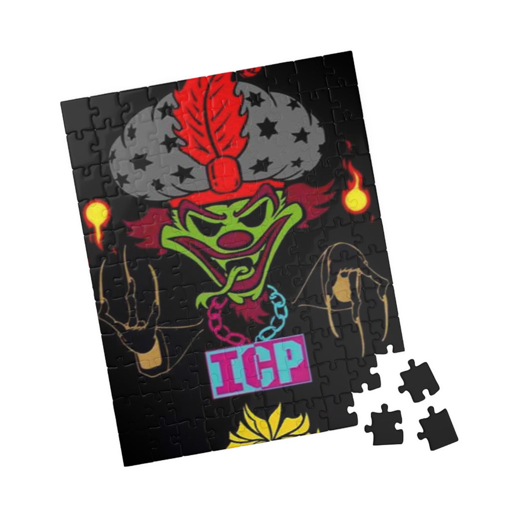 OG 6 Joker Card Merge ICP Juggalo Puzzle | 520-Piece Colorful Horror Jigsaw