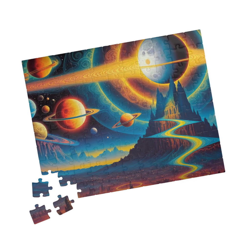 Cosmic Planetary Landscape Puzzle | Jigsaw Puzzle