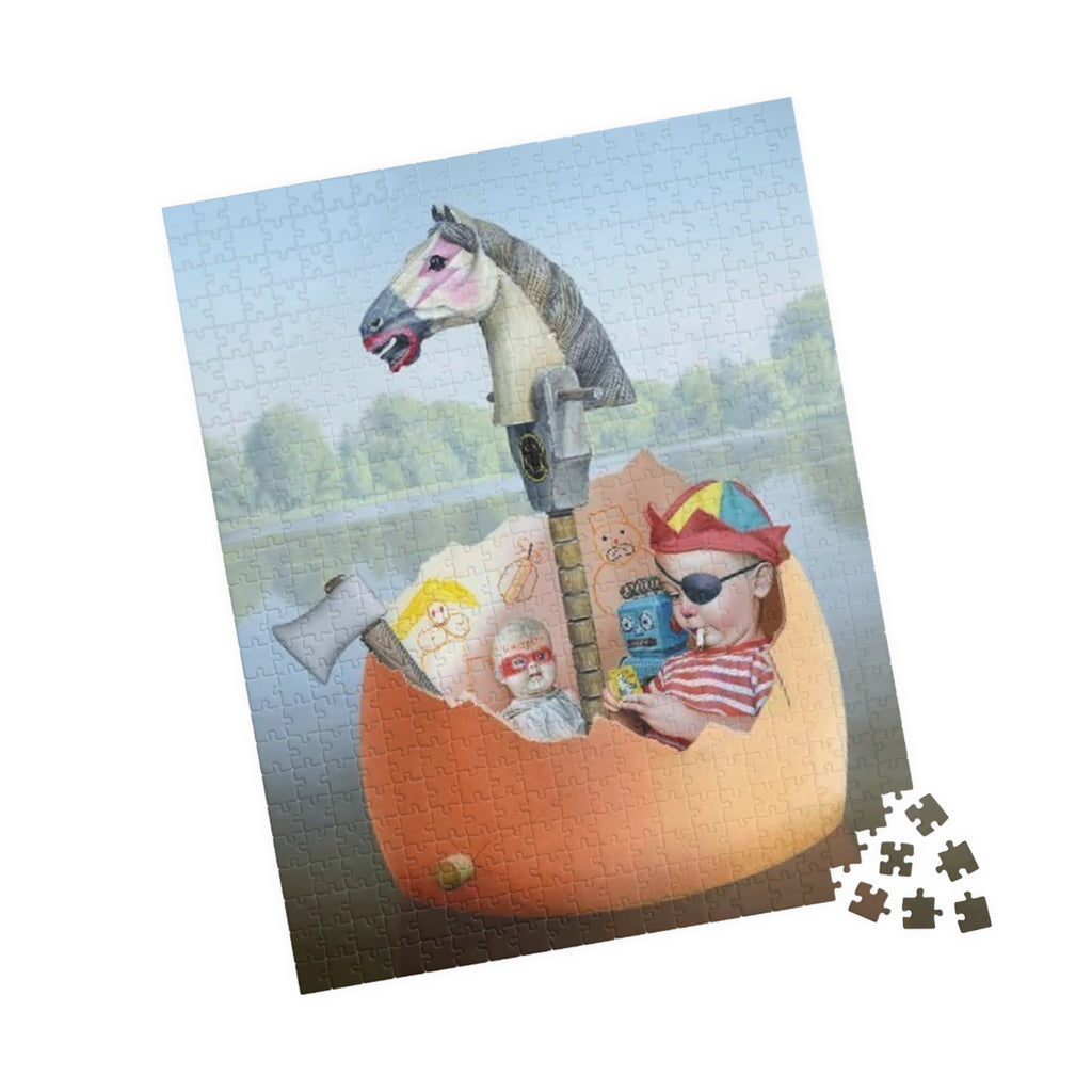 Little Adult in Egg puzzle | 520 or 1014 pc jigsaw