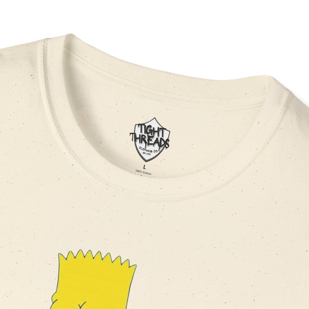 Bart Simpson and his Bud Graphic Tee, Casual Unisex T-Shirt for Everyday Wear, Perfect Gift for Fans, Outdoor Fun, Summer Style