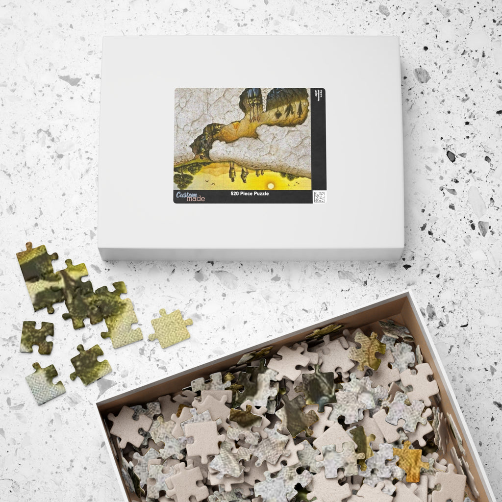 Plato's Cave Allegory Puzzle 252-piece Puzzle | Artistic Landscape Jigsaw