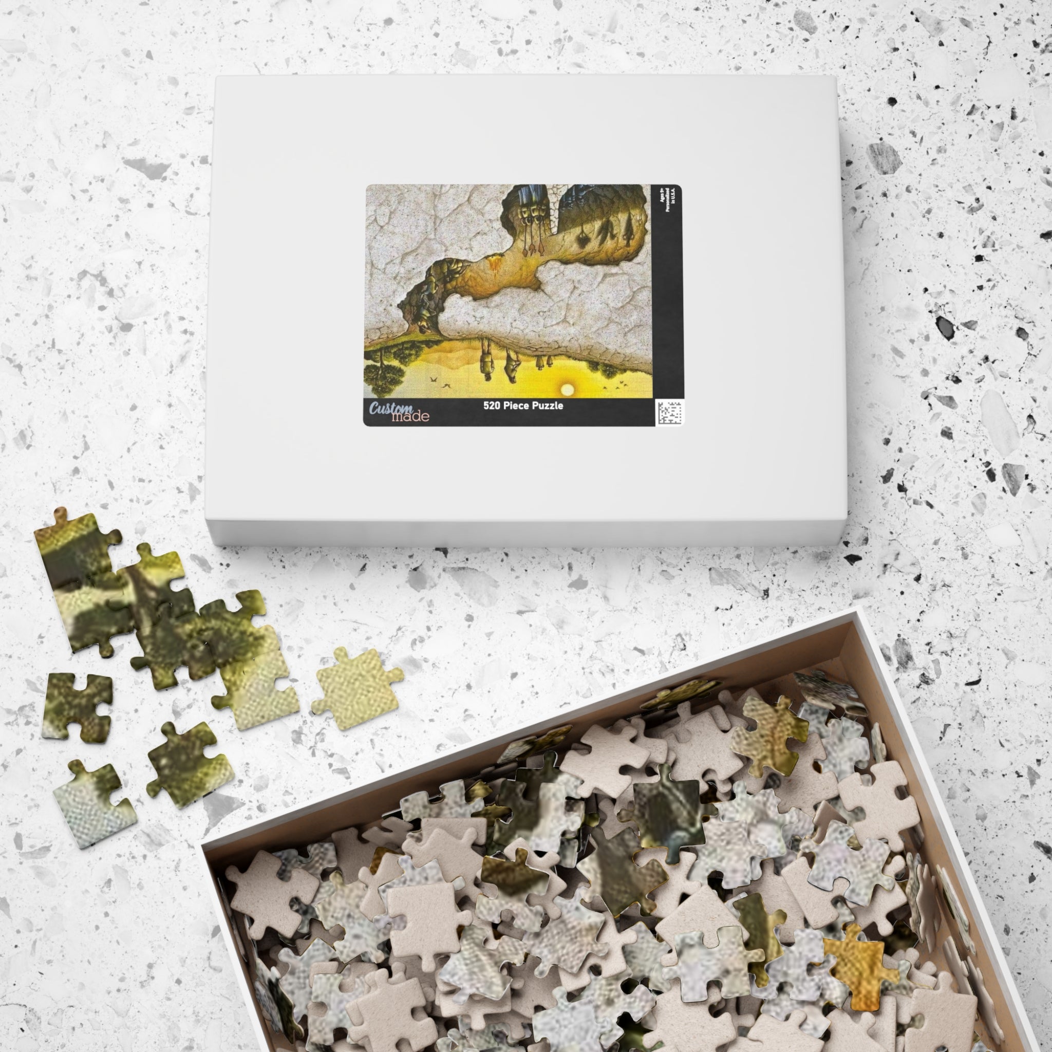 Plato's Cave Allegory Puzzle 252-piece Puzzle | Artistic Landscape Jigsaw