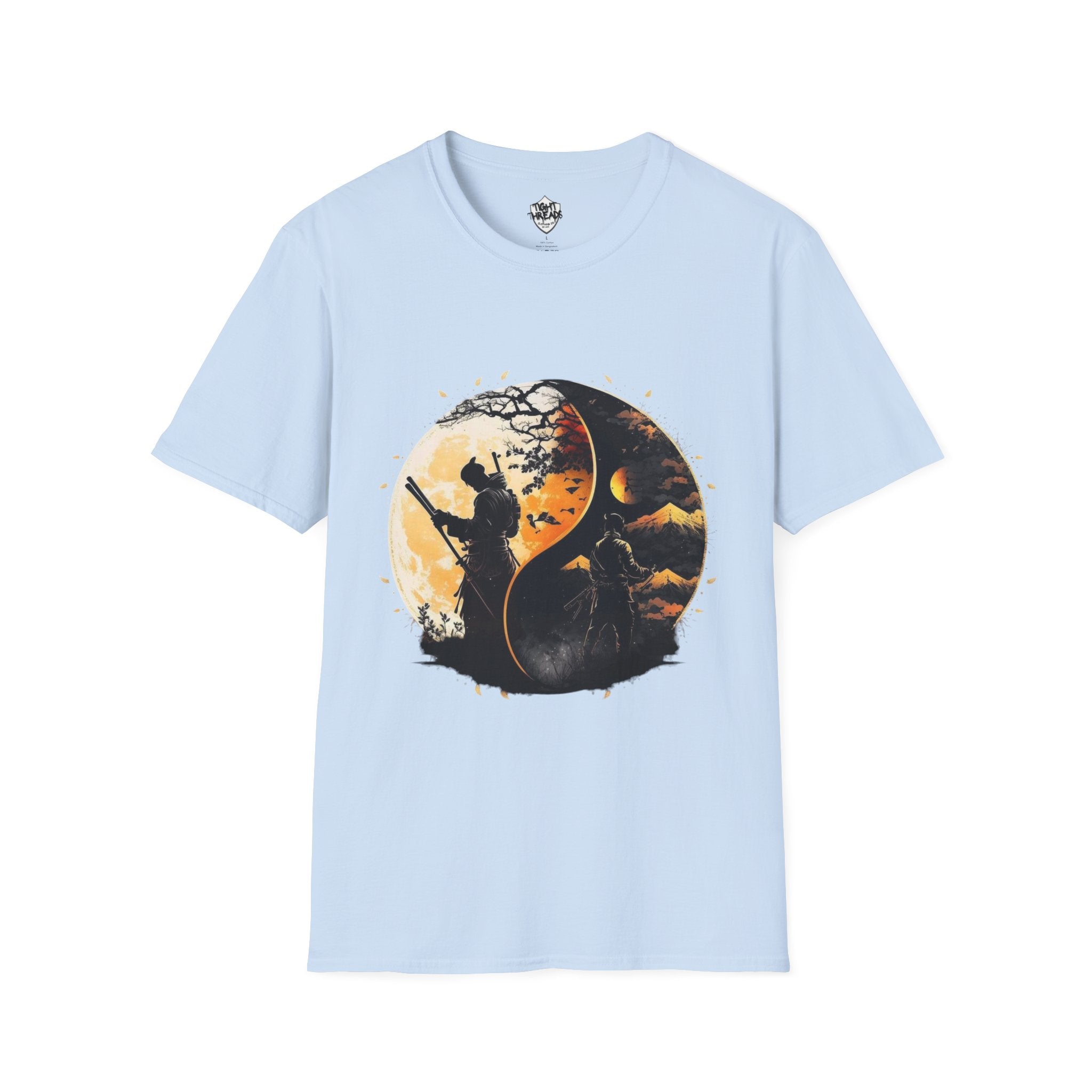 Sunset Warrior Unisex T-Shirt, Softstyle Tee, Graphic Tee, Casual Wear, Gift for Him/Her, Summer Fashion, Festival Top