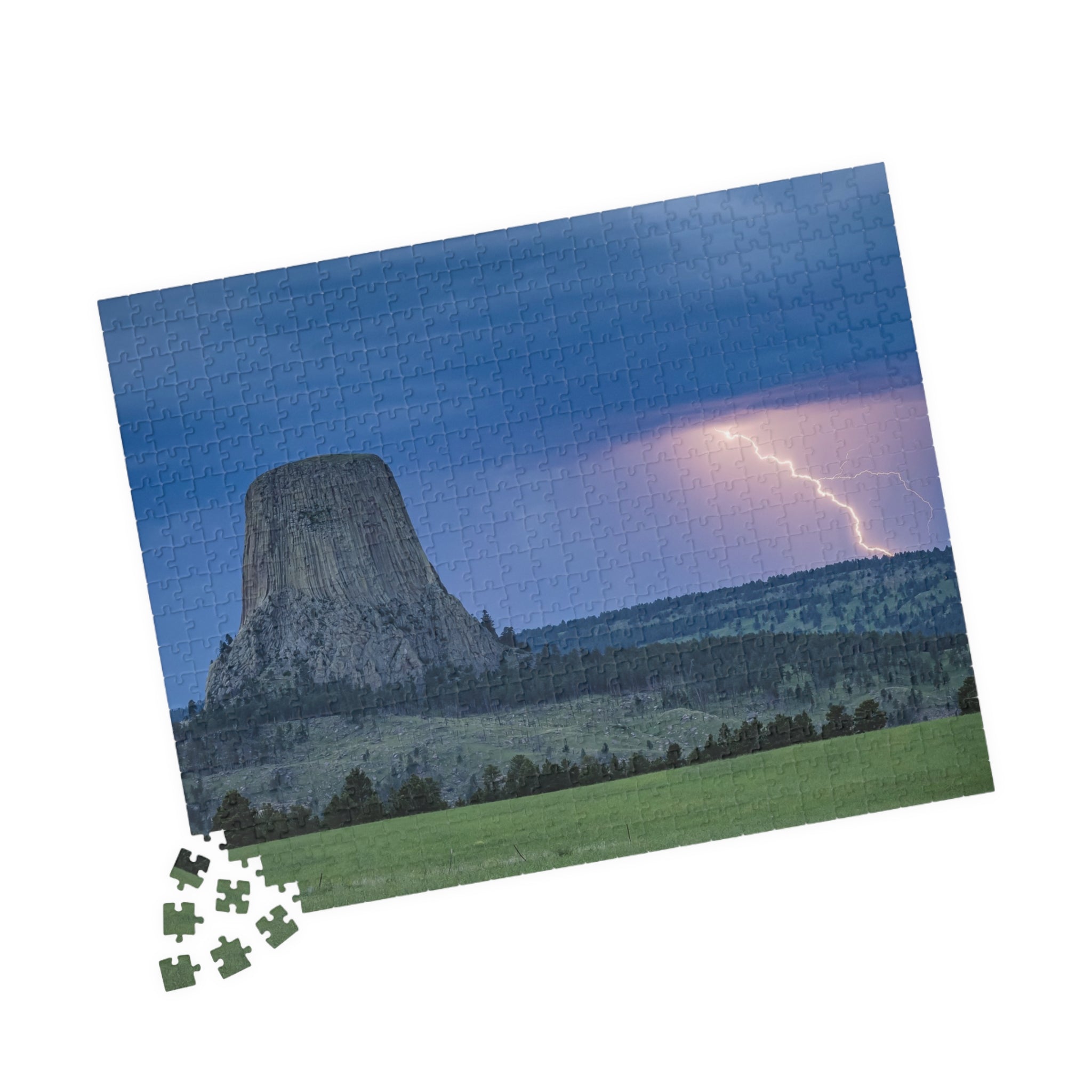 Devils Lightning Puzzle | Scenic Landscape Jigsaw 110, 252, 520, 1014 pcs