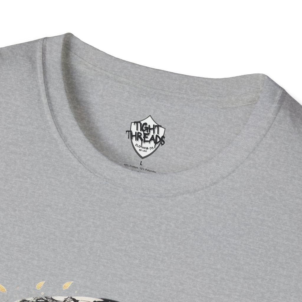 Sunset Warrior Unisex T-Shirt, Softstyle Tee, Graphic Tee, Casual Wear, Gift for Him/Her, Summer Fashion, Festival Top
