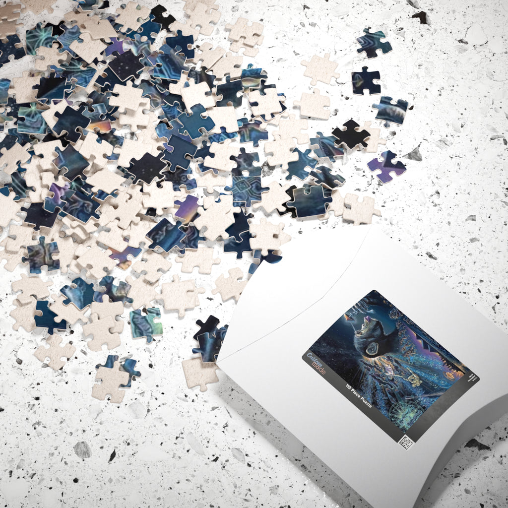 Surreal Chimp with Cocktail Puzzle | 520-1014 Piece Jigsaw