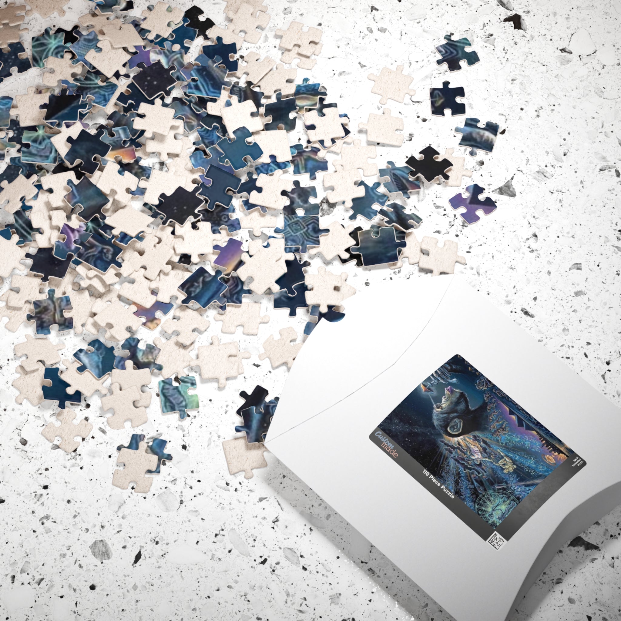 Surreal Chimp with Cocktail Puzzle | 520-1014 Piece Jigsaw