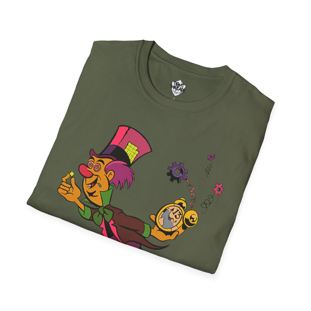 Mad Hatter Tea Party T-Shirt, Alice in Wonderland Shirt, Fun Unisex Tee, Playful Gift for Fans, Casual Wear