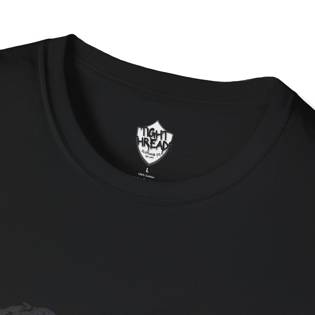 Yin Yang Samurai unisex style T-Shirt, Men and Women T-Shirt, durable and smooth fabric, casual wear.