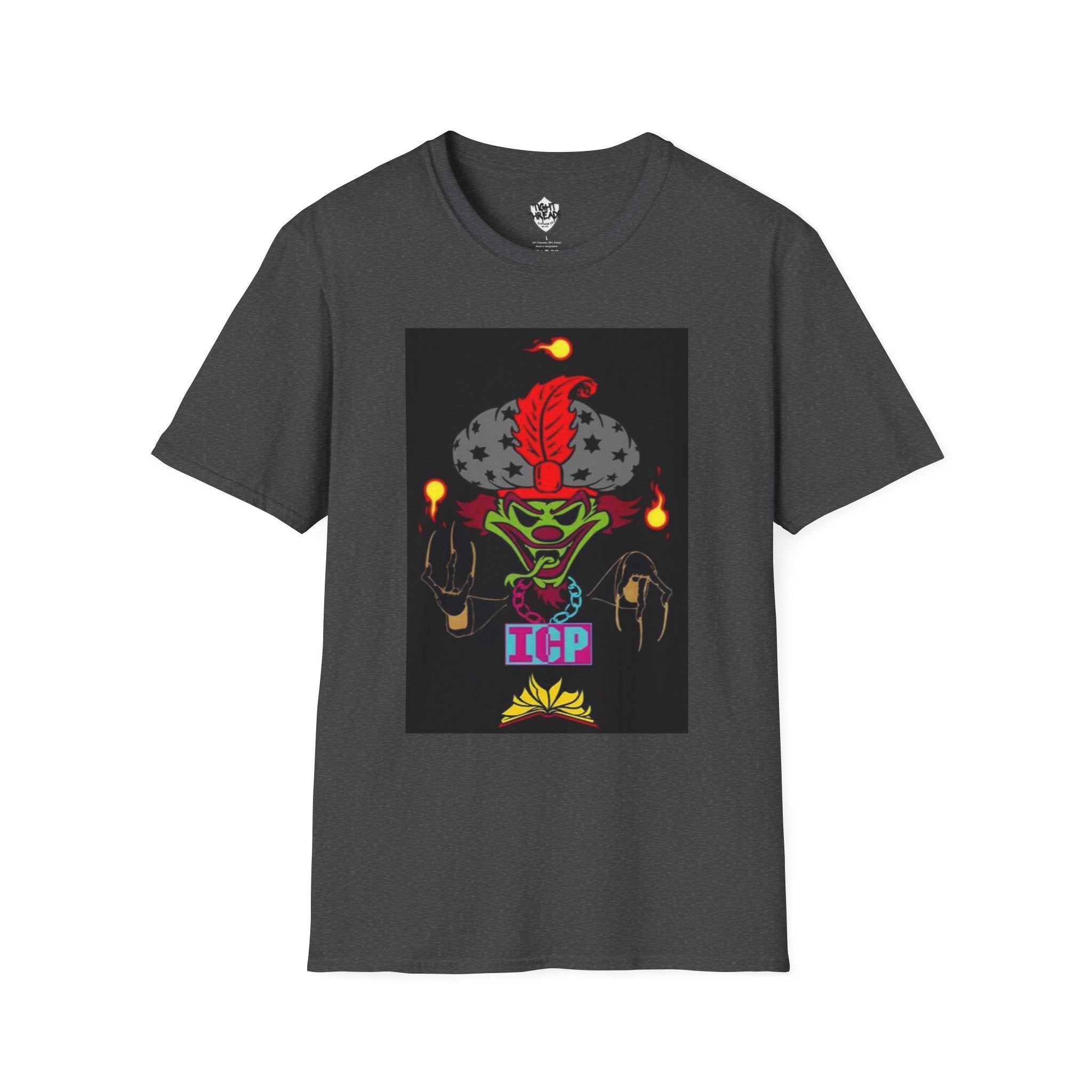 OG 6 Joker Card Merge ICP Graphic T-Shirt | Horror Carnival Juggalo Tee