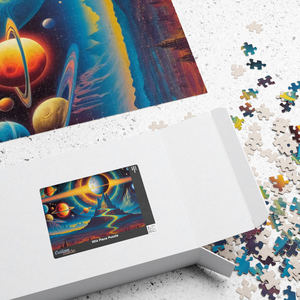 Cosmic Planetary Landscape Puzzle | Jigsaw Puzzle