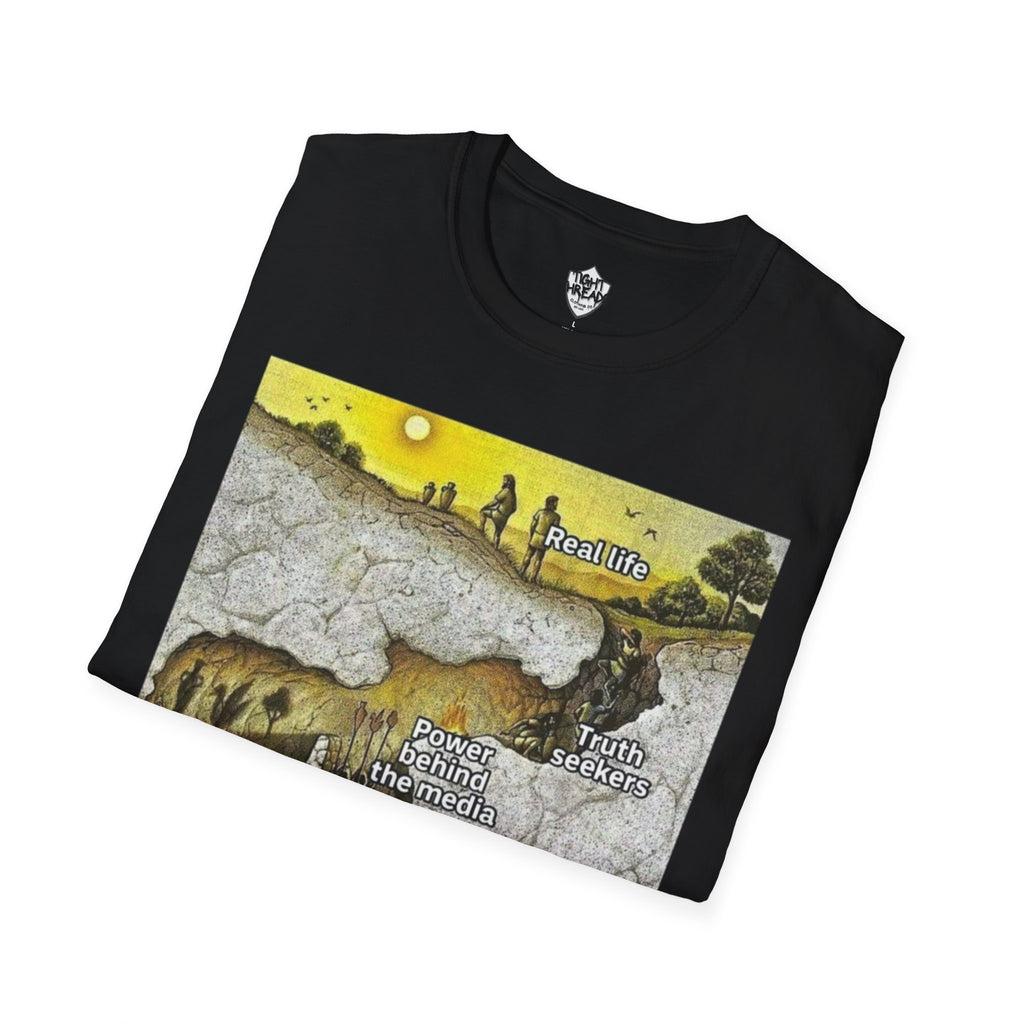 Plato's Cave T-Shirt - Comfortable, Motivational Apparel for Everyday Wear, Unique Gift Idea for Friends and Family, Positive [...]
