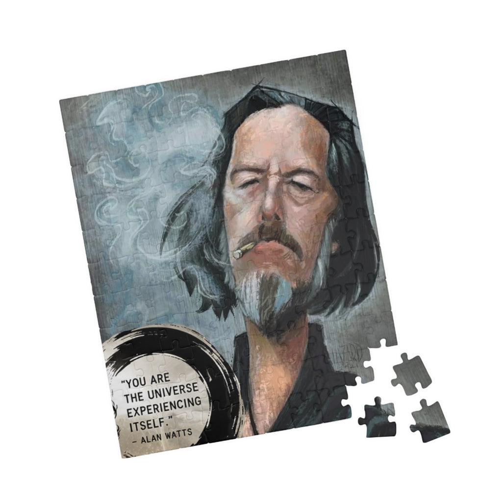 Alan Watts Smoking Doob Puzzle | You Are the Universe Philosophy Jigsaw