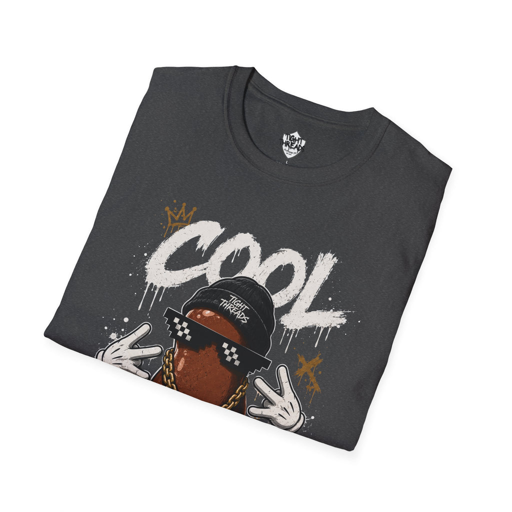 Cool Beans Graphic T-Shirt — Hipster Bean Cartoon Tee