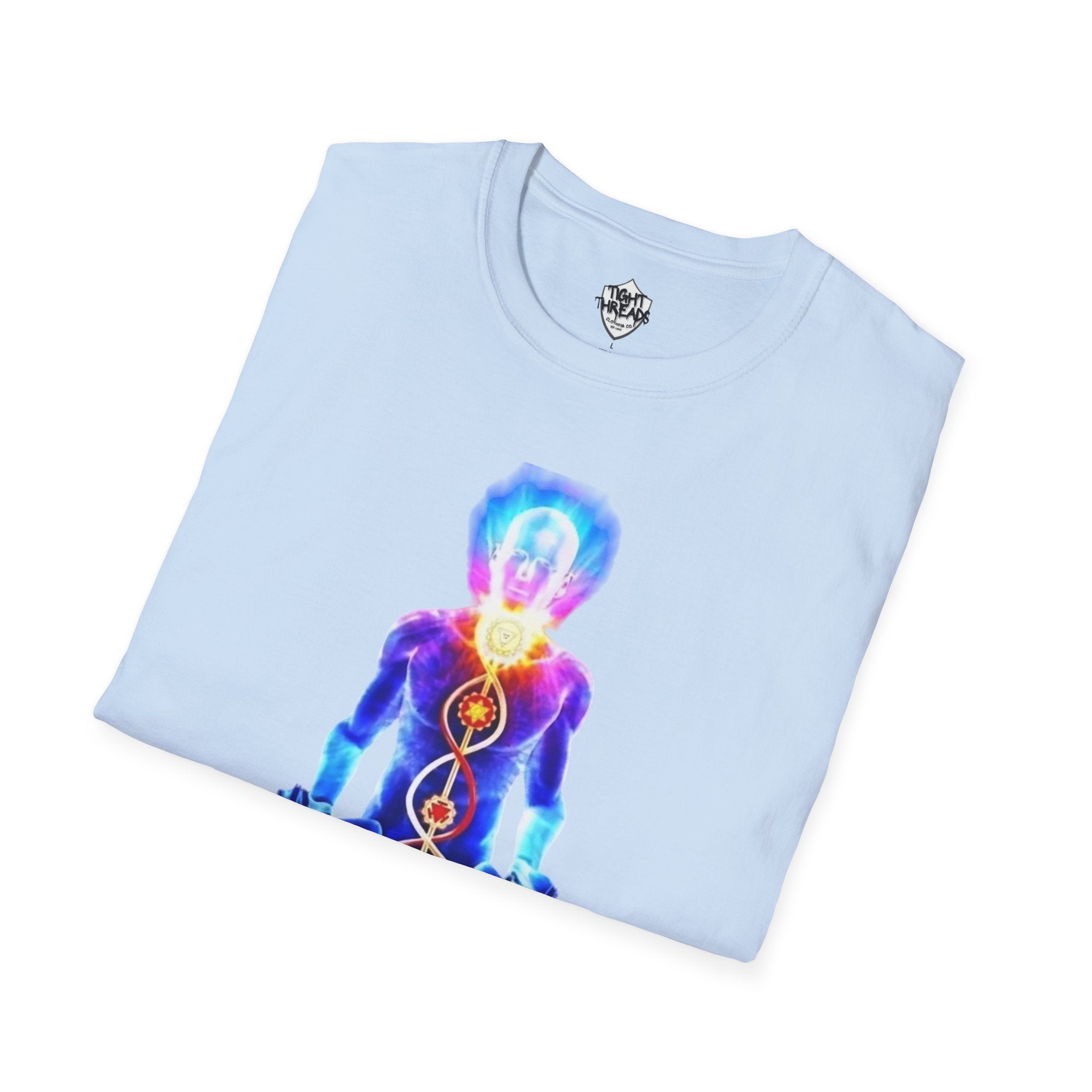Meditation Inspired Unisex T-Shirt, Spiritual Apparel, Mindfulness Gift, Yoga Wear, Chakra Healing Top
