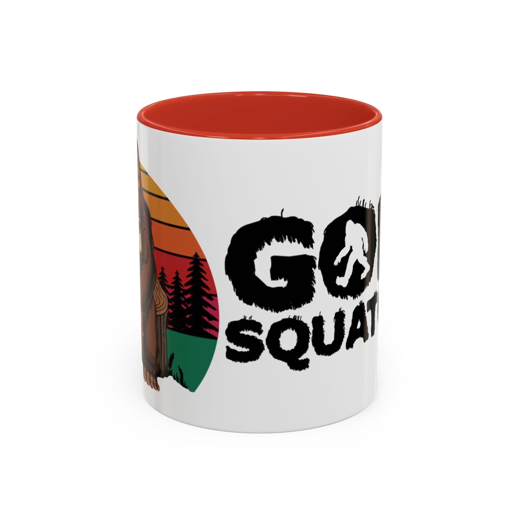 Gone Squatchin Bigfoot Coffee Mug | Accent 11oz 15oz