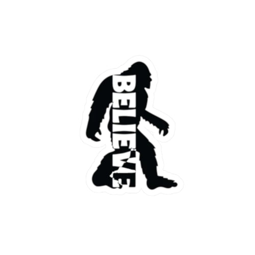 Bigfoot Believe Sticker | Kiss-Cut Sticker