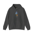Spiral of Life Design Unisex Hoodie, Cozy Fashion, Perfect for Casual Wear, Gift for Friends, Great for Festivals