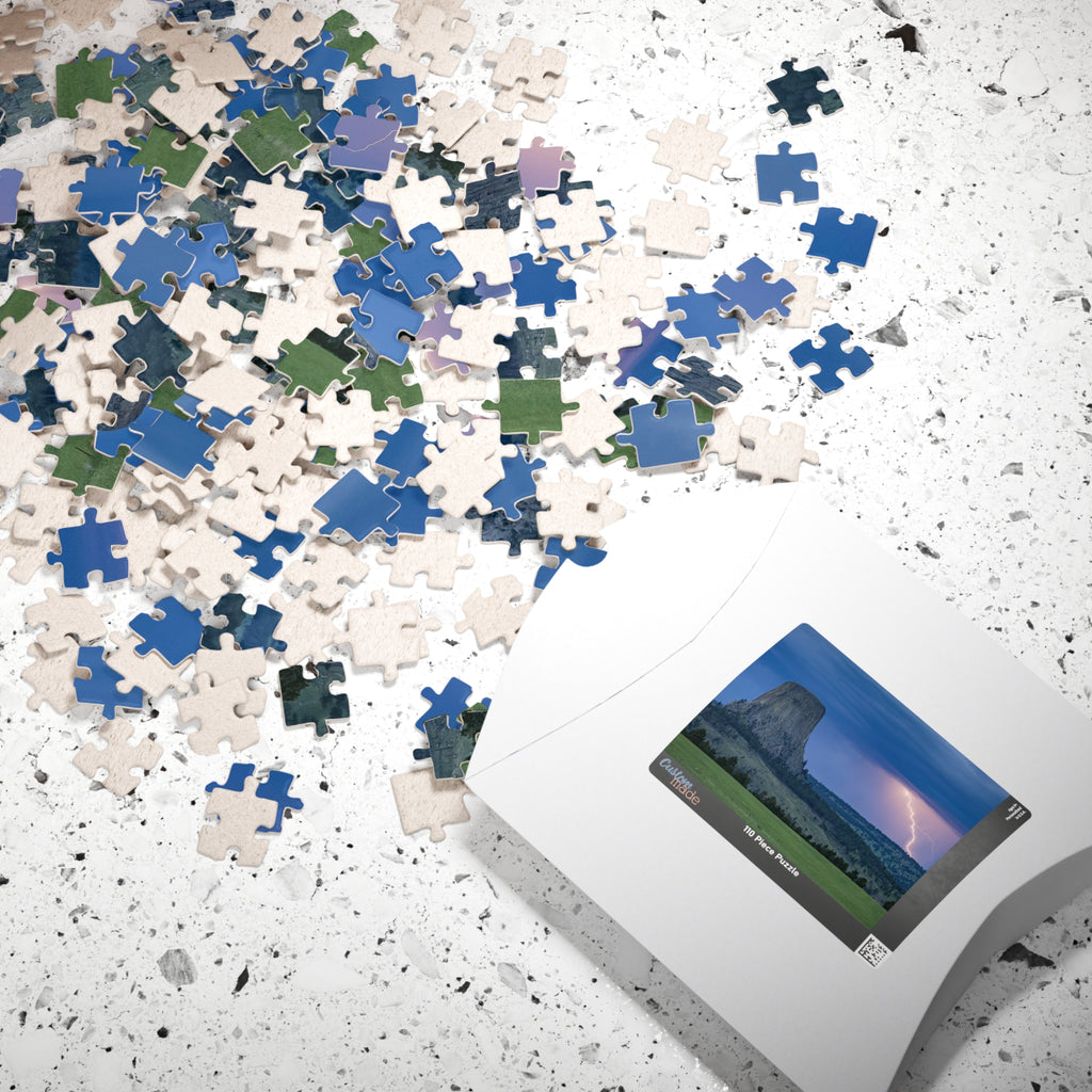 Devils Lightning Puzzle | Scenic Landscape Jigsaw 110, 252, 520, 1014 pcs