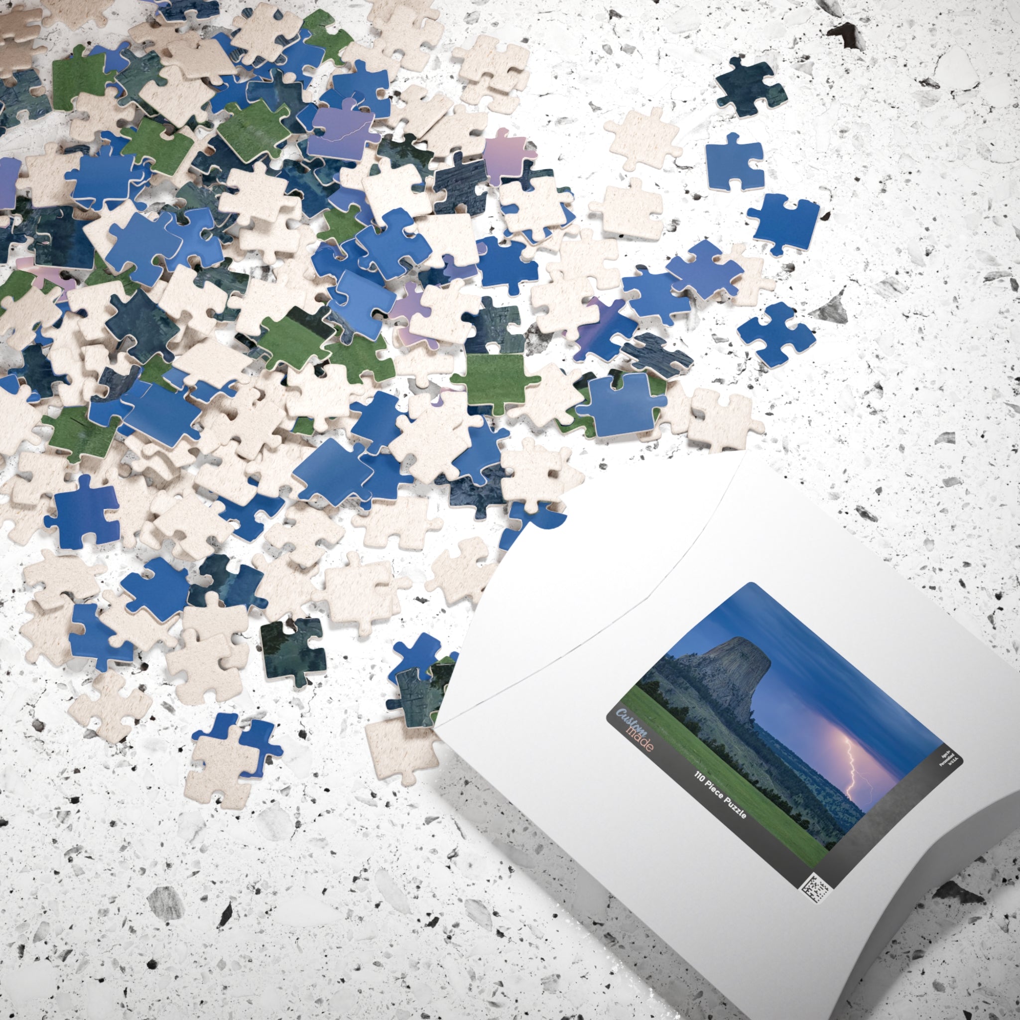 Devils Lightning Puzzle | Scenic Landscape Jigsaw 110, 252, 520, 1014 pcs