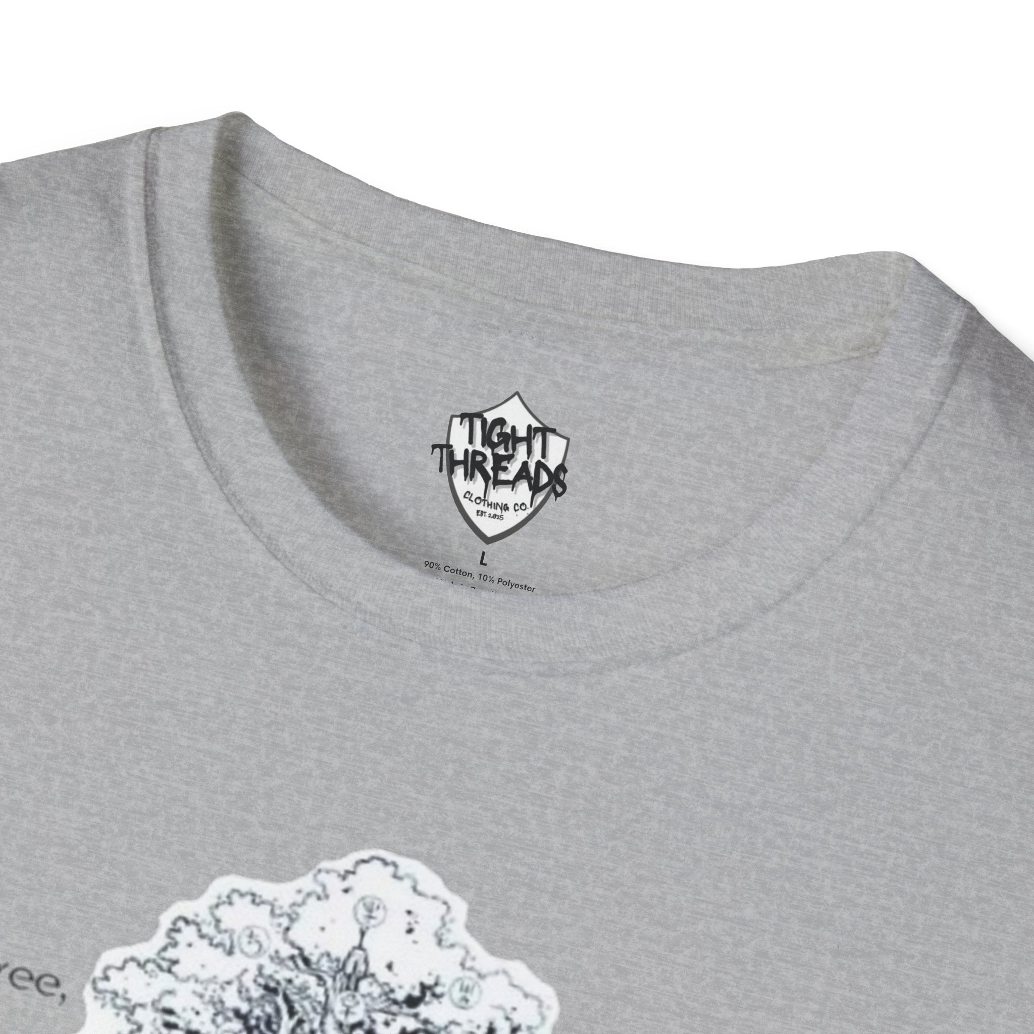 Carl Jung Quote Tees for Philosophers, Comfort Wear, Gift for Friends, Eco-Friendly Fashion, Tree Design Shirt