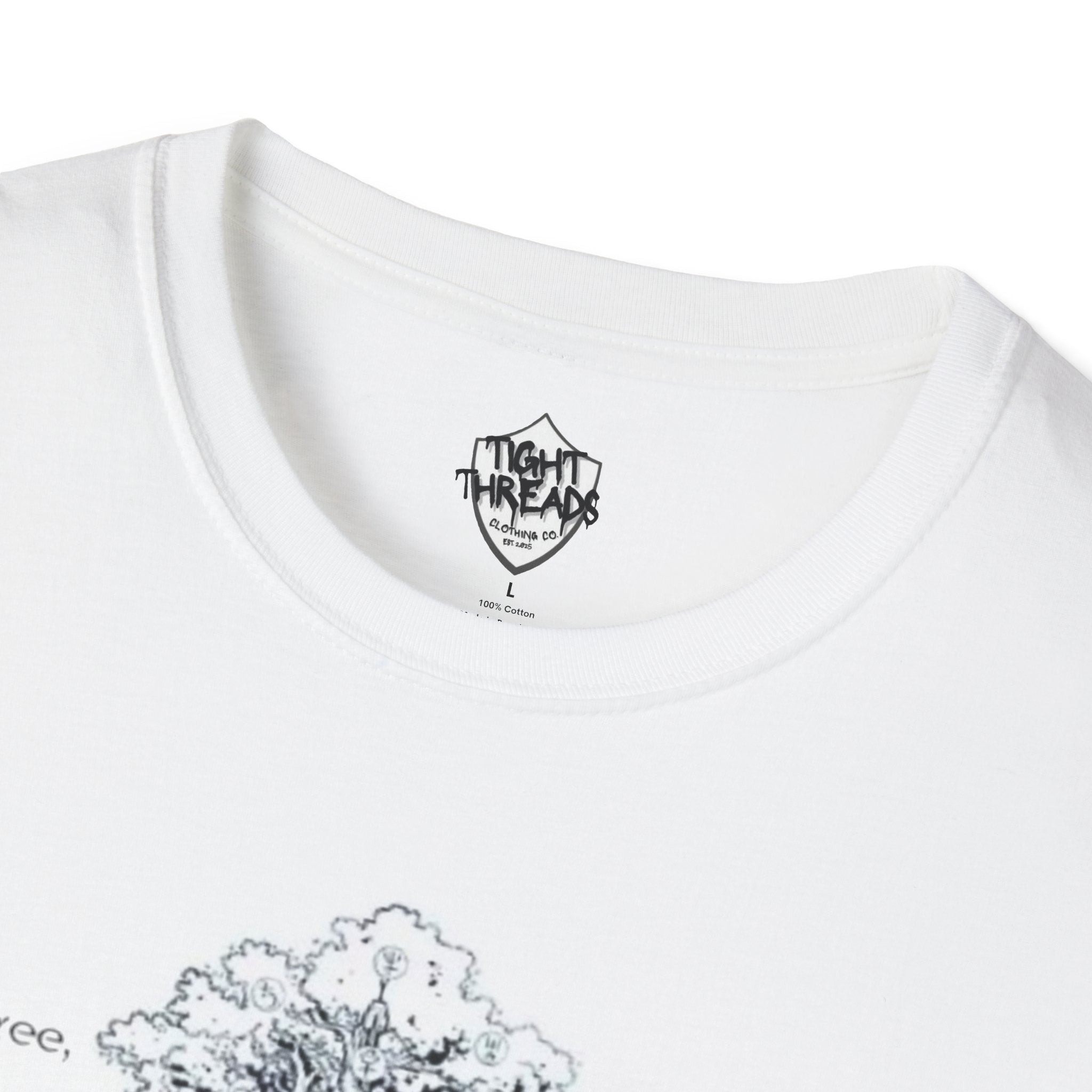 Carl Jung Quote Tees for Philosophers, Comfort Wear, Gift for Friends, Eco-Friendly Fashion, Tree Design Shirt