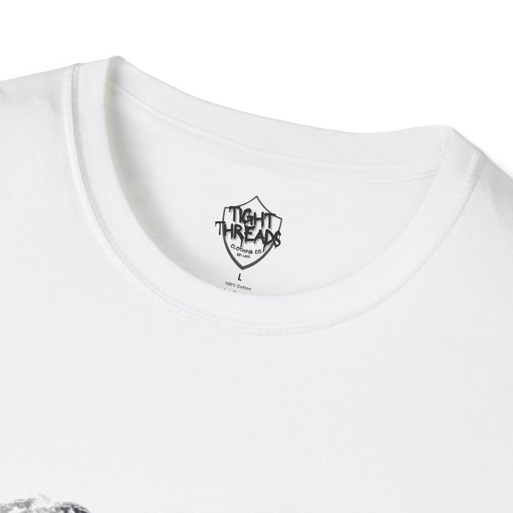 Yin Yang Samurai unisex style T-Shirt, Men and Women T-Shirt, durable and smooth fabric, casual wear.