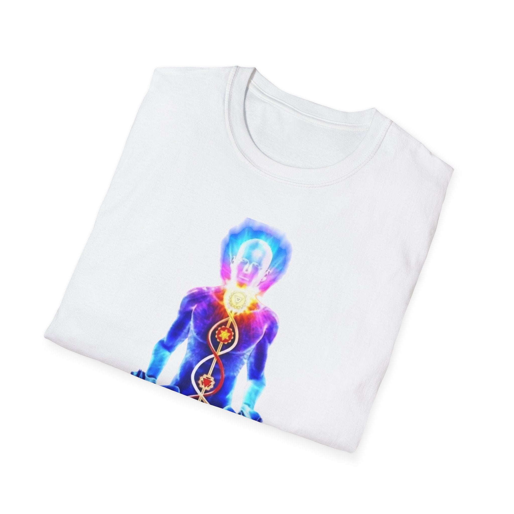Meditation Inspired Unisex T-Shirt, Spiritual Apparel, Mindfulness Gift, Yoga Wear, Chakra Healing Top