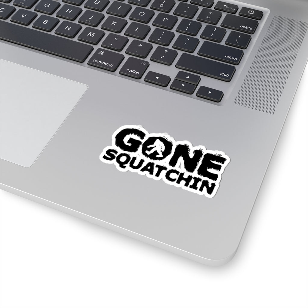 Gone Squatchin Sasquatch Bigfoot Sticker | Kiss-Cut Sticker