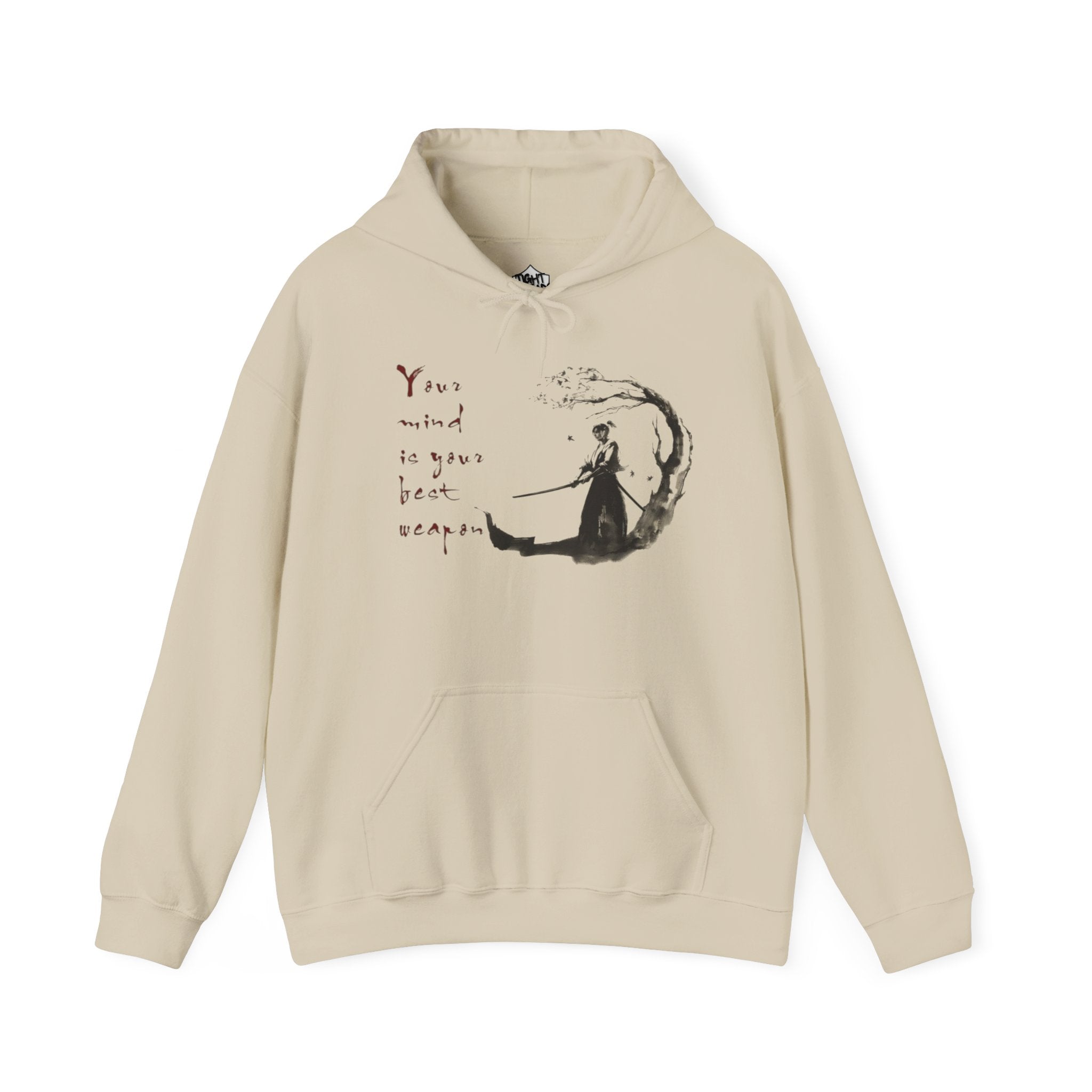 Dreamy Unisex Hoodie: 'Your Mind is Your Best Weapon', Cozy Layer for Relaxation, Perfect for Gifts, All Seasons, Adorned with Art, Unisex