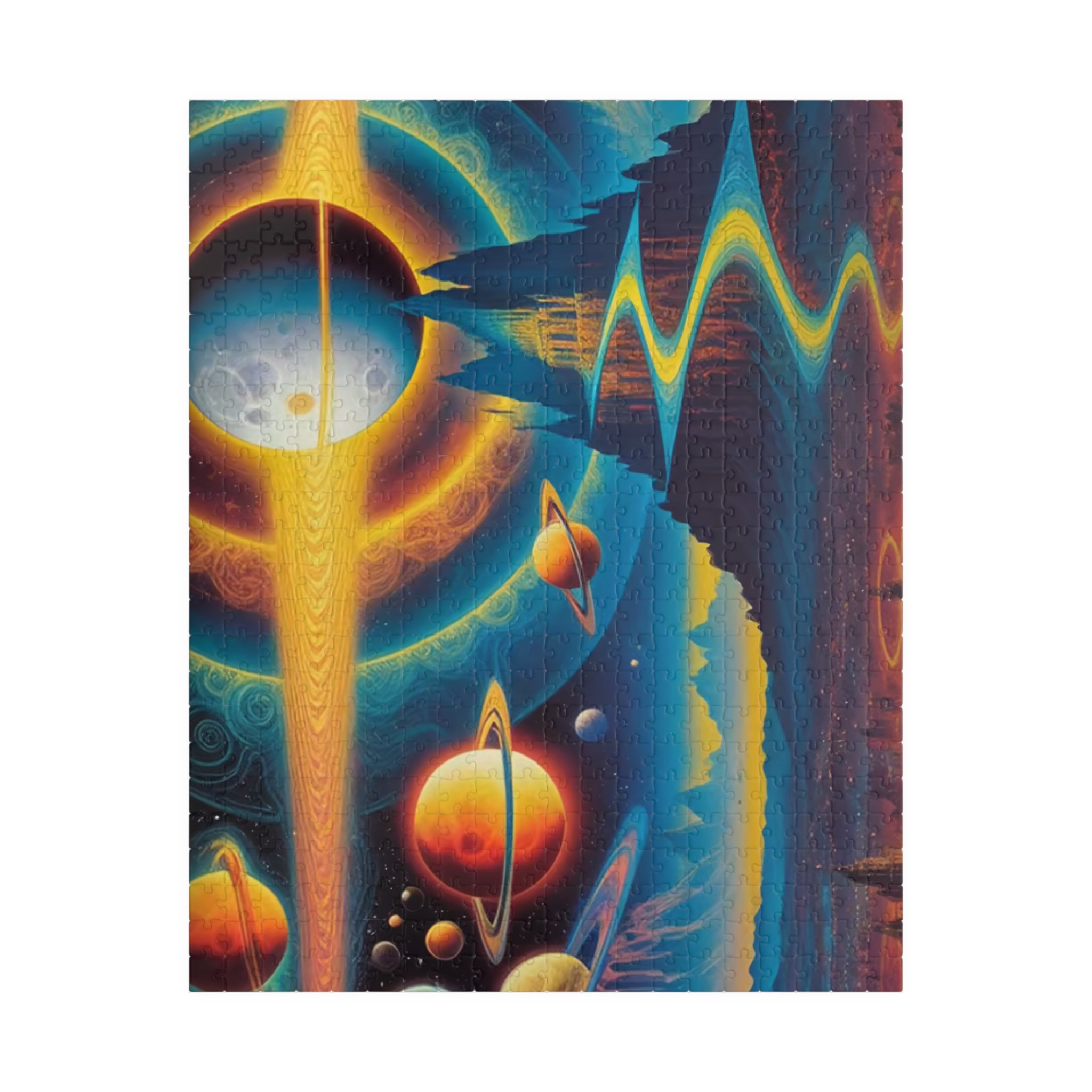 Cosmic Planetary Landscape Puzzle | Jigsaw Puzzle