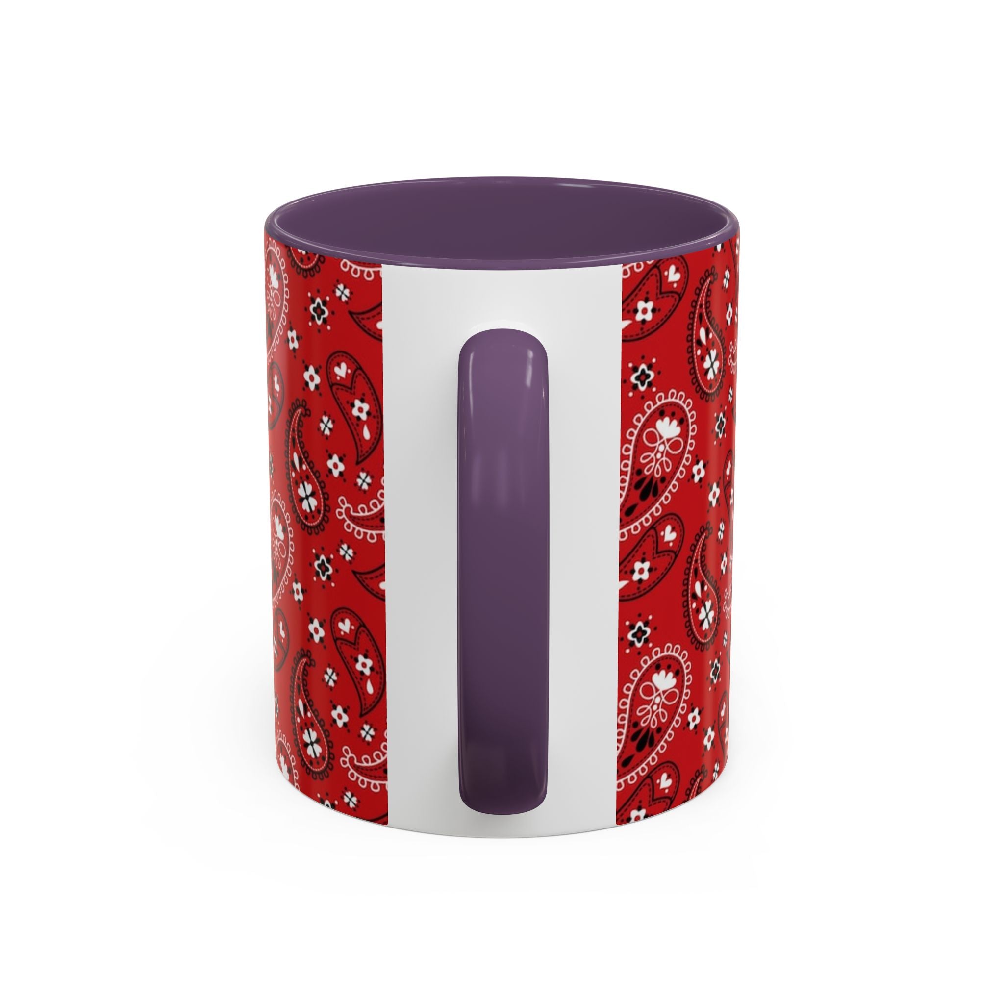 Cool Beans Mug | Red Bandana Coffee Cup, Hip-Hop Bean Graphic 11oz 15oz