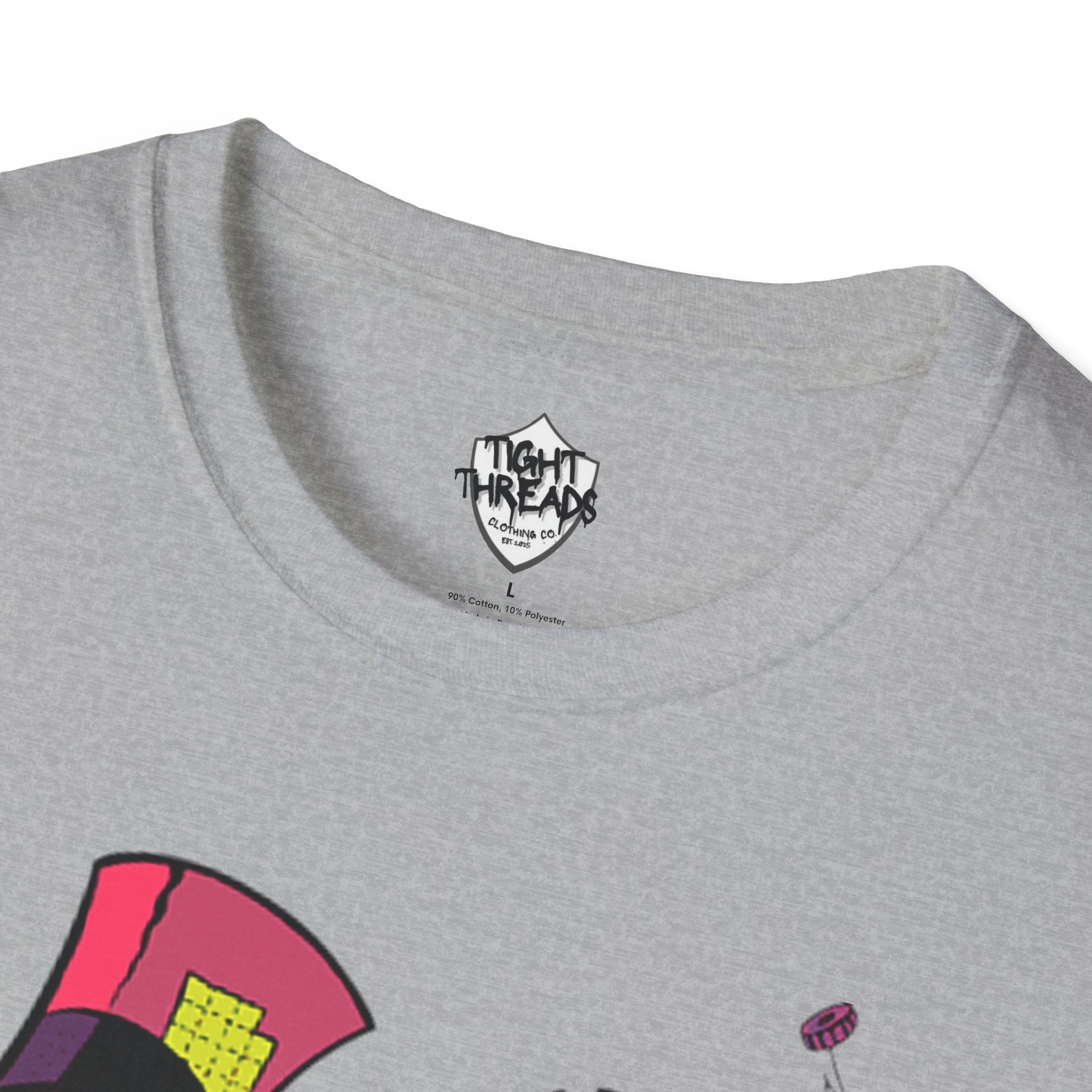 Mad Hatter Tea Party T-Shirt, Alice in Wonderland Shirt, Fun Unisex Tee, Playful Gift for Fans, Casual Wear