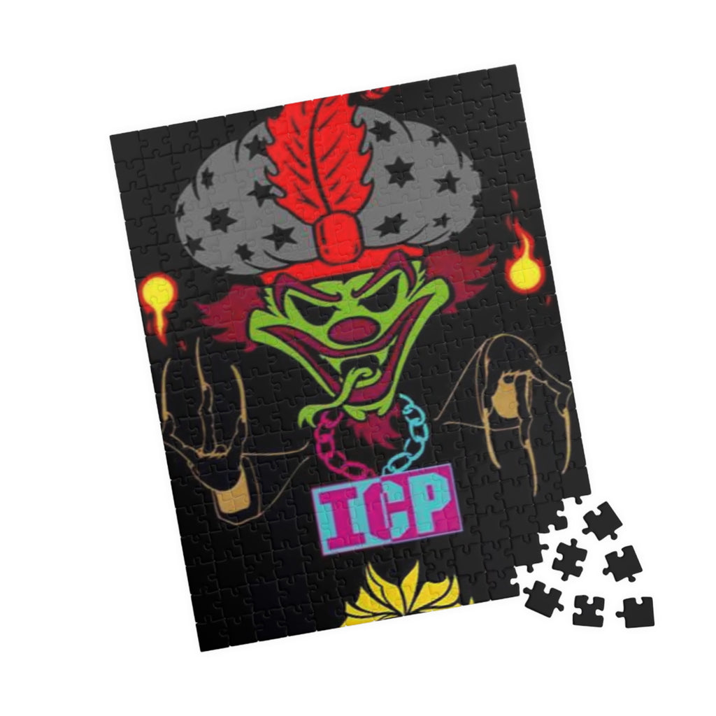 OG 6 Joker Card Merge ICP Juggalo Puzzle | 520-Piece Colorful Horror Jigsaw