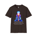 Meditation Inspired Unisex T-Shirt, Spiritual Apparel, Mindfulness Gift, Yoga Wear, Chakra Healing Top
