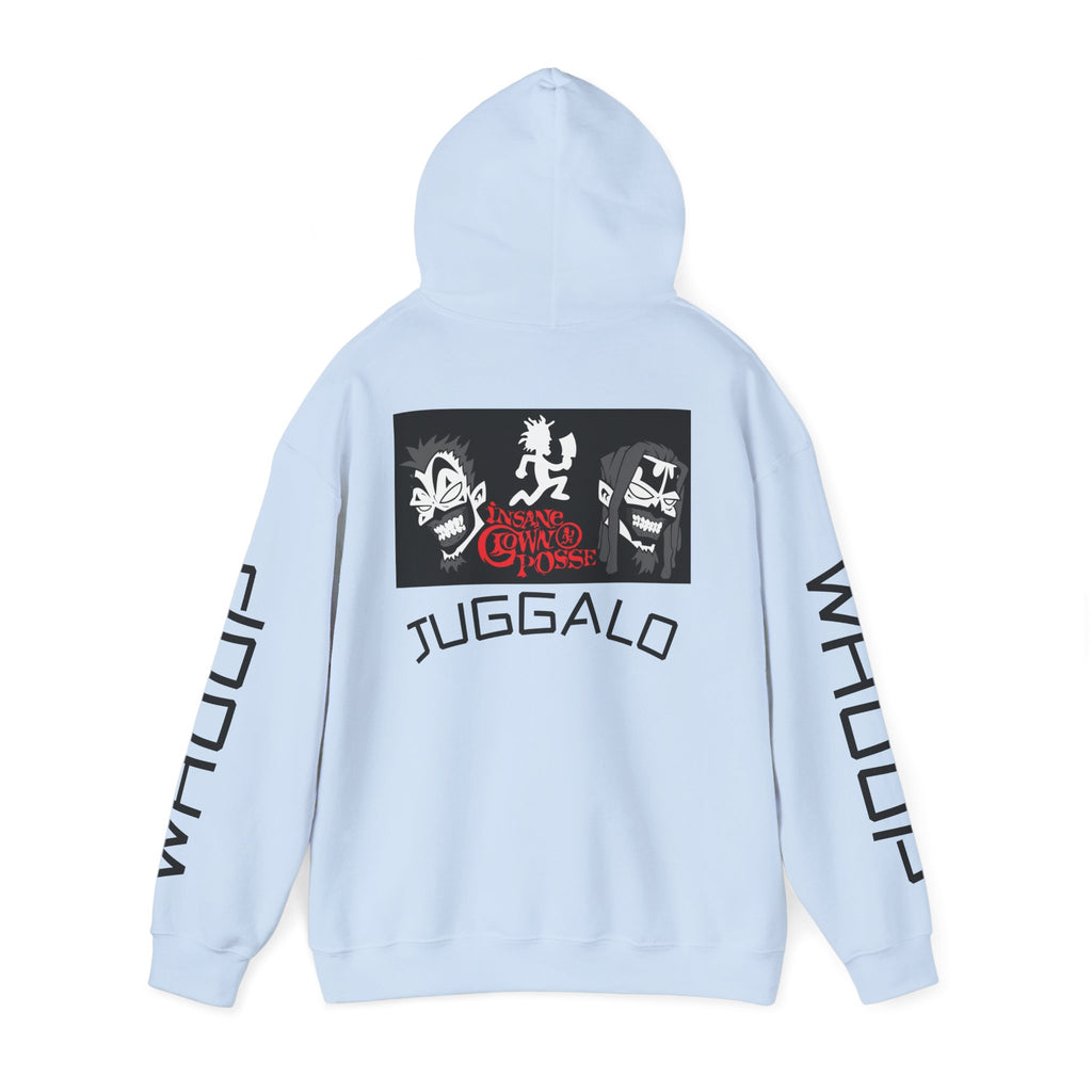 Juggalo Hoodie | Whoop Whoop sleeve graphic, Insane Clown Posse art