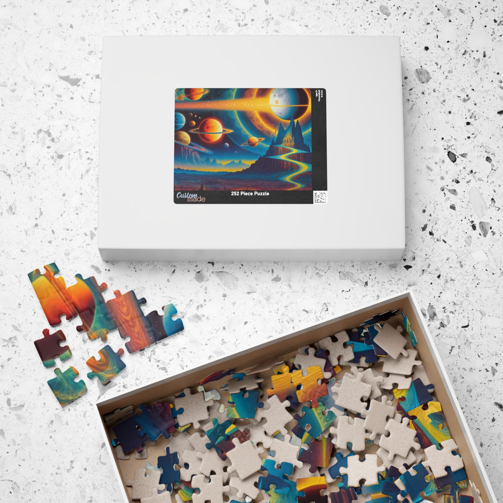 Cosmic Planetary Landscape Puzzle | Jigsaw Puzzle