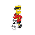 Skater Bart Simpson Character Sticker | Kiss-Cut Sticker