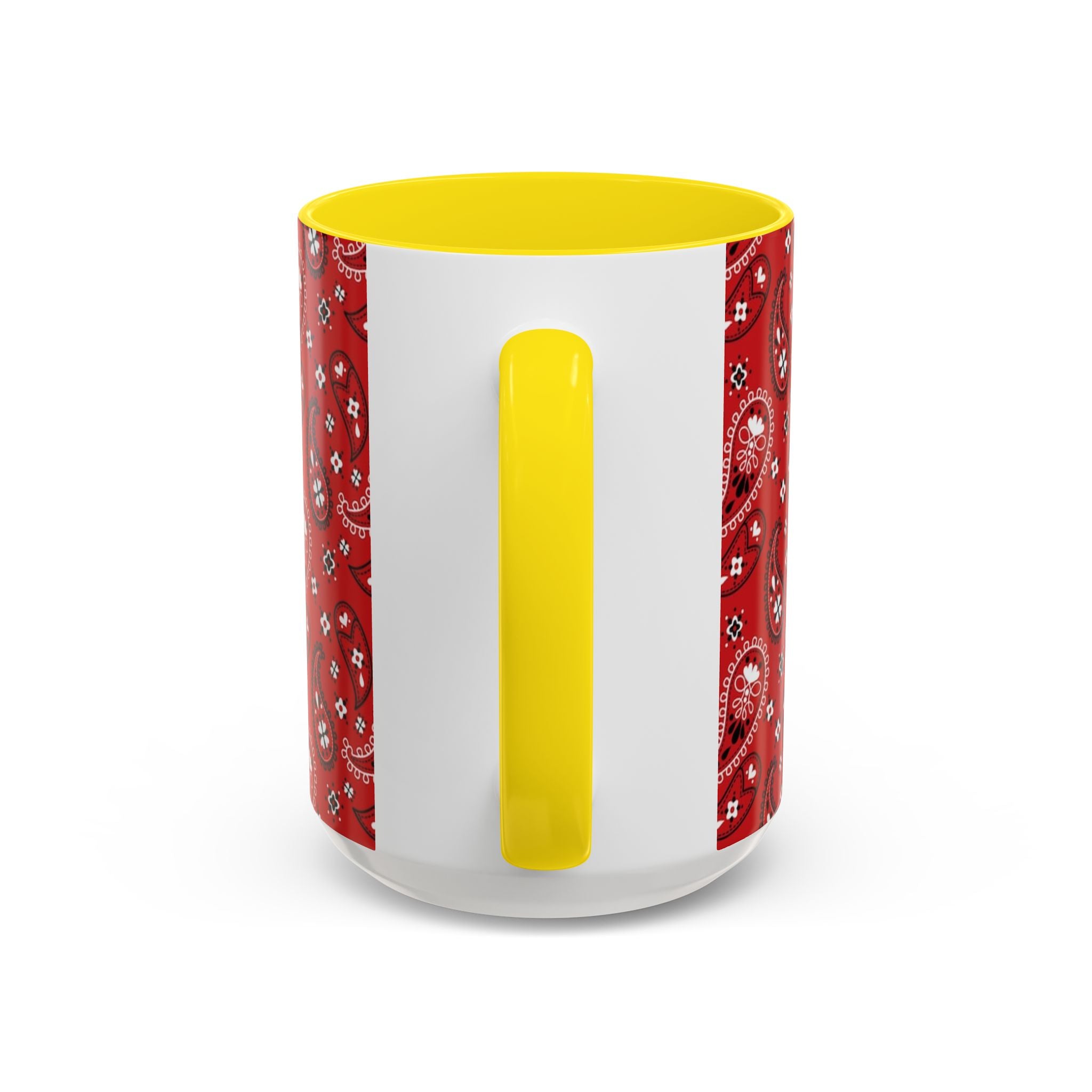 Cool Beans Mug | Red Bandana Coffee Cup, Hip-Hop Bean Graphic 11oz 15oz
