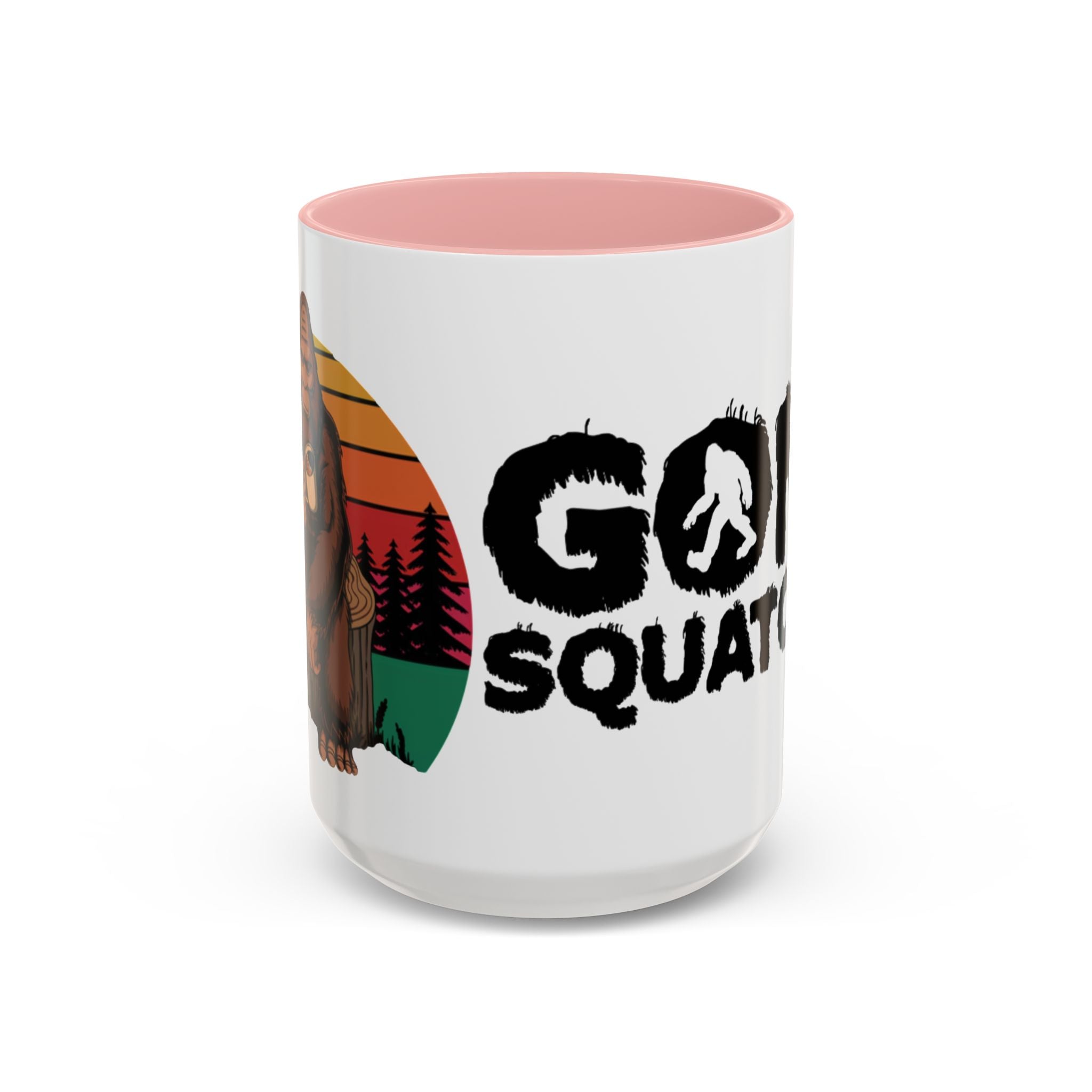 Gone Squatchin Bigfoot Coffee Mug | Accent 11oz 15oz