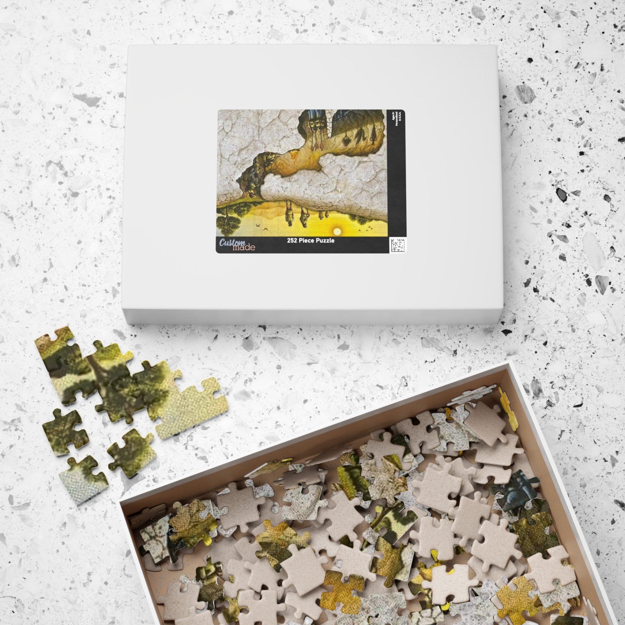Plato's Cave Allegory Puzzle 252-piece Puzzle | Artistic Landscape Jigsaw