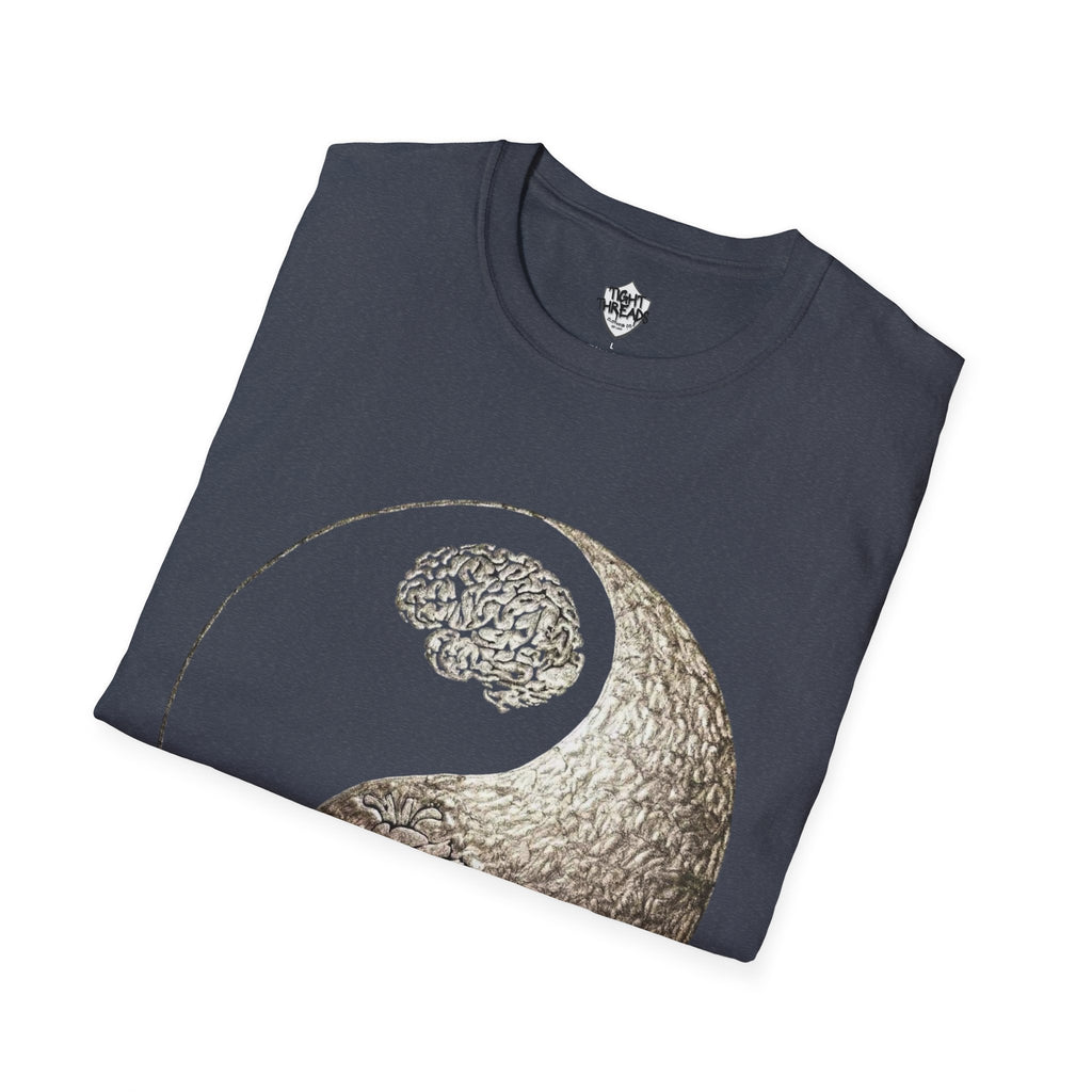 Yin Yang Mind over Matter Tee, Unisex T-Shirt for Mindfulness, Gift for Yoga Lovers, Boho Style, Casual Wear, Spiritual Design