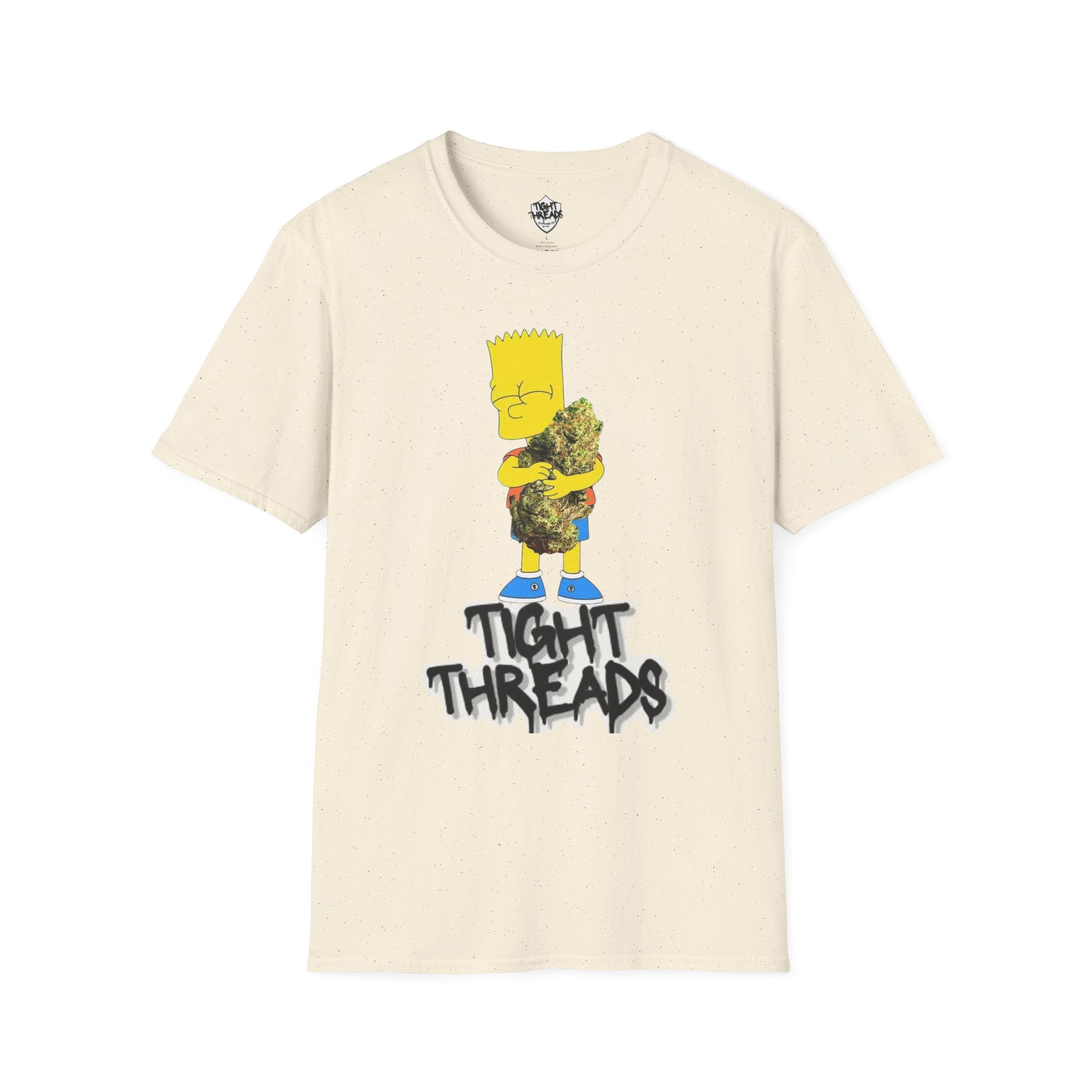 Bart Simpson and his Bud Graphic Tee, Casual Unisex T-Shirt for Everyday Wear, Perfect Gift for Fans, Outdoor Fun, Summer Style