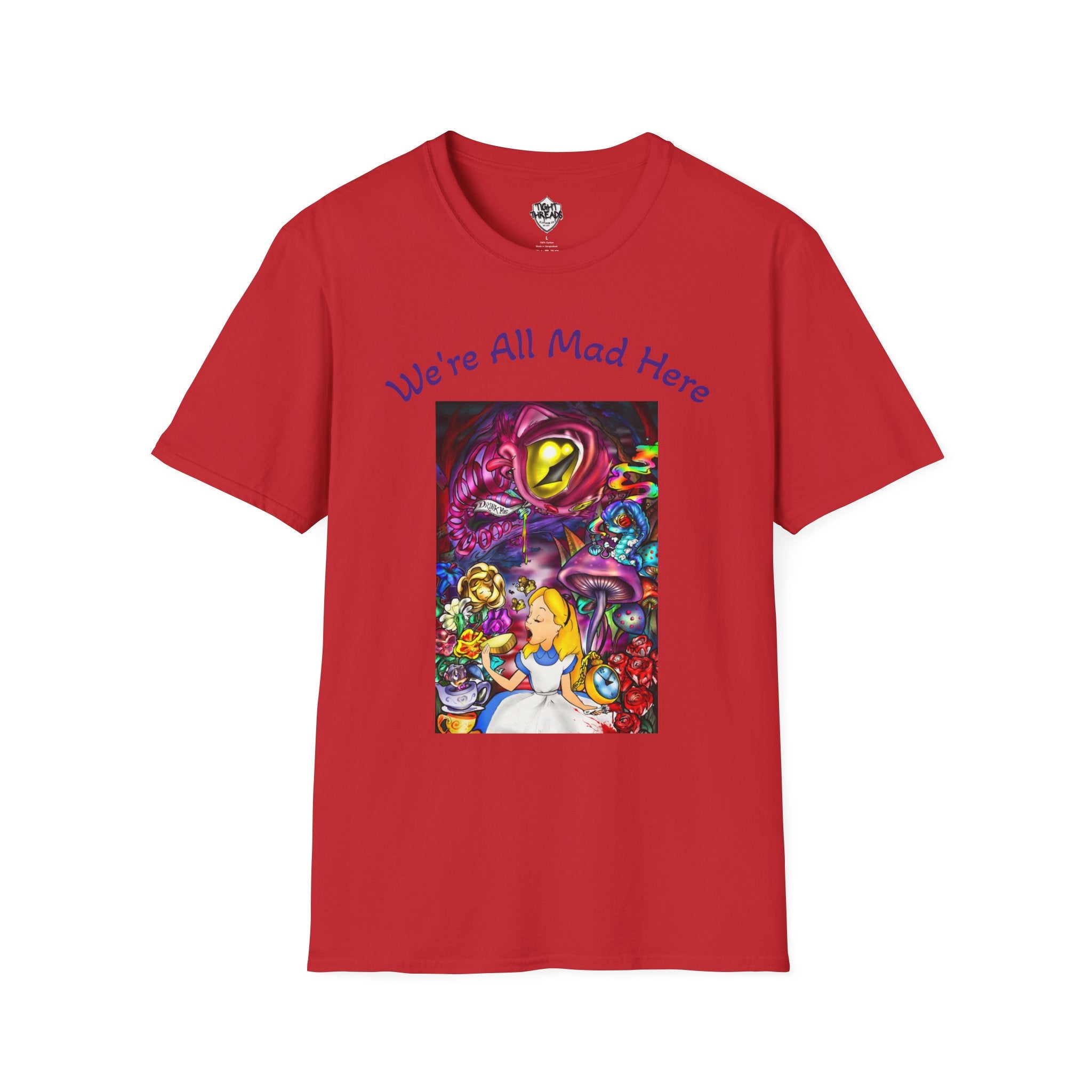 Alice in Wonderland T-Shirt, Funny Tee, Gifts for Book Lovers, Quirky Apparel