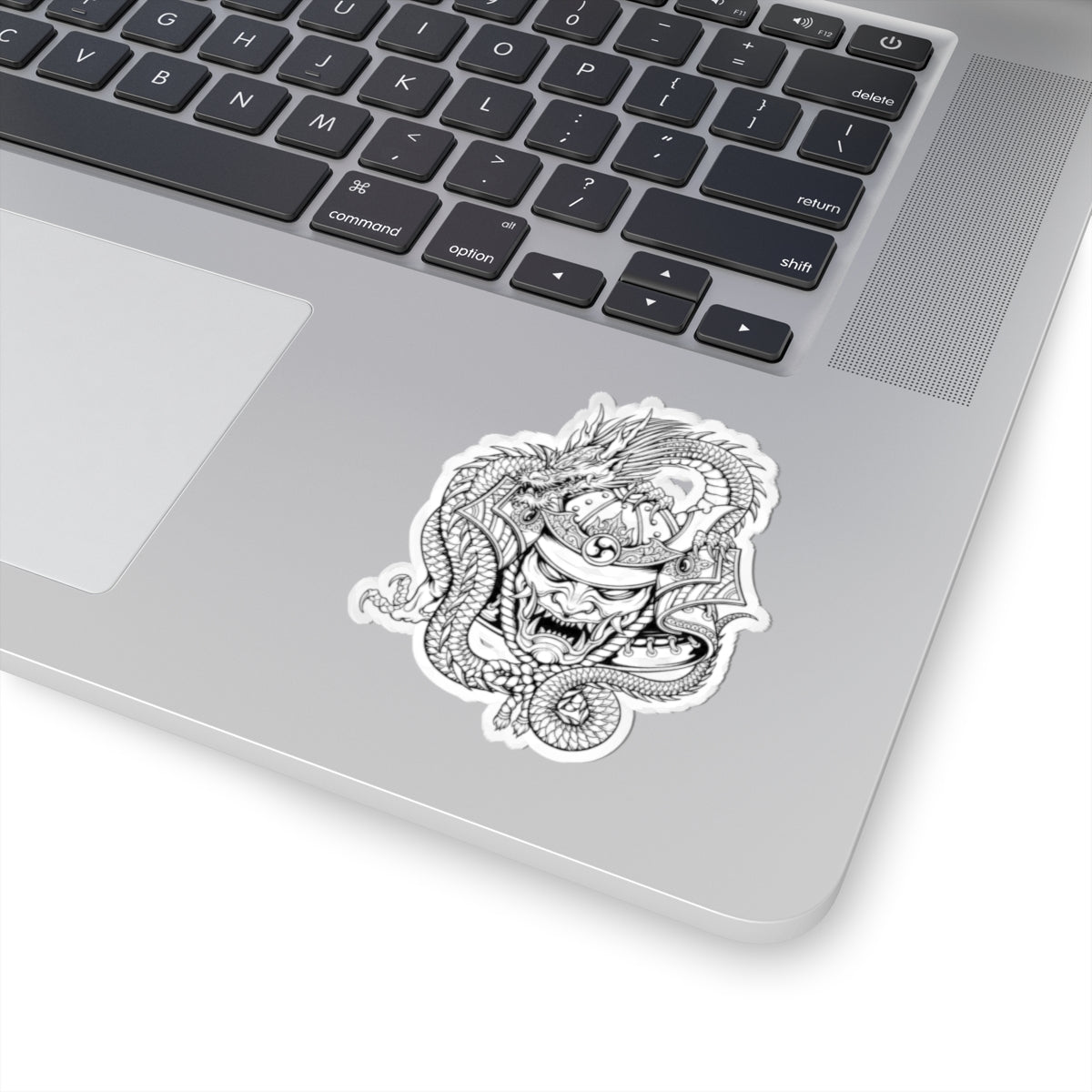 Dragon Warrior Kiss-Cut Stickers | Bold Art for Laptops, Journals, Skateboards, Gifts, and Decor
