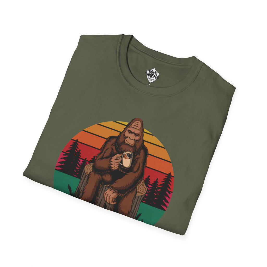 Gone Squatchin Sasquatch T-Shirt | Bigfoot Camping Graphic Tee