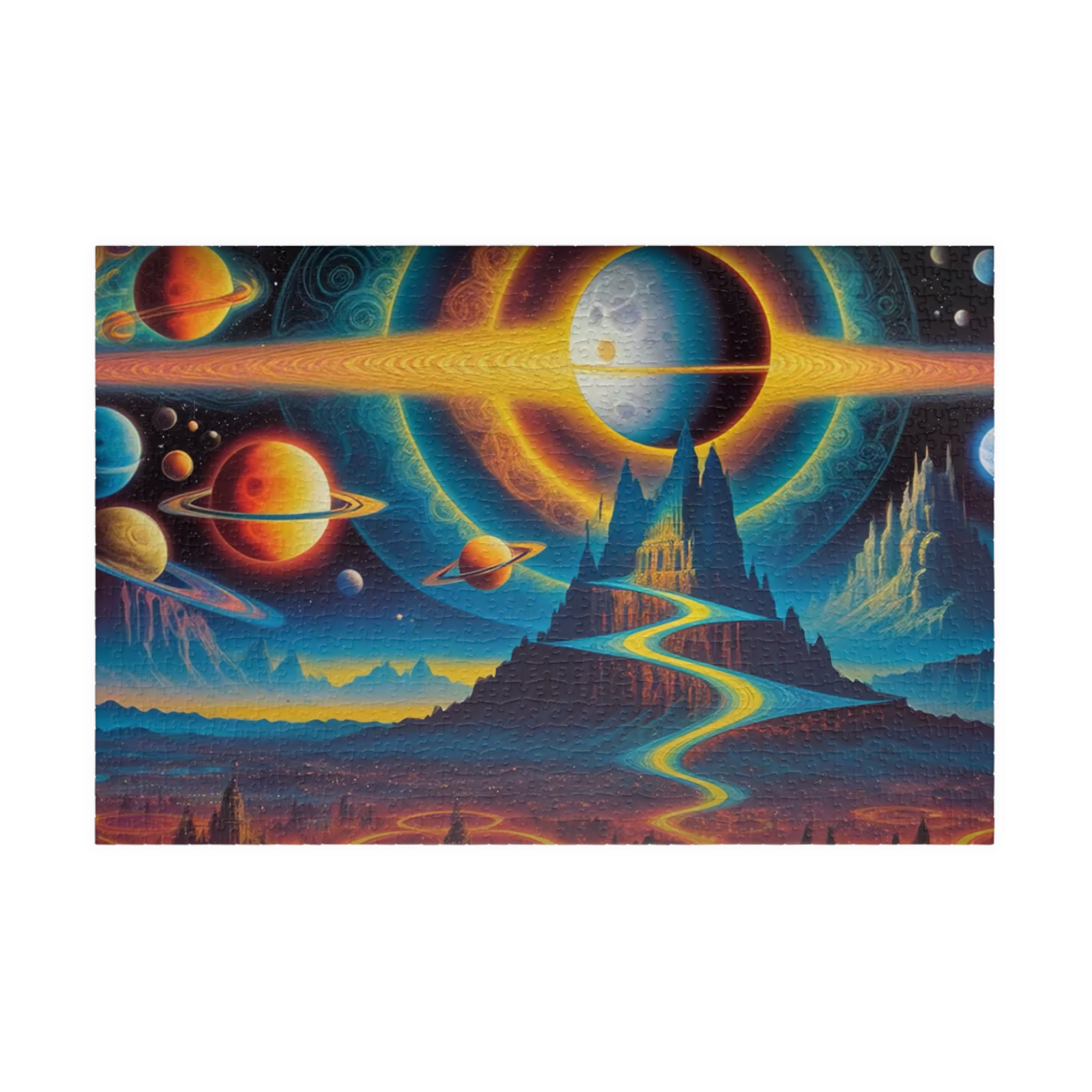 Cosmic Planetary Landscape Puzzle | Jigsaw Puzzle