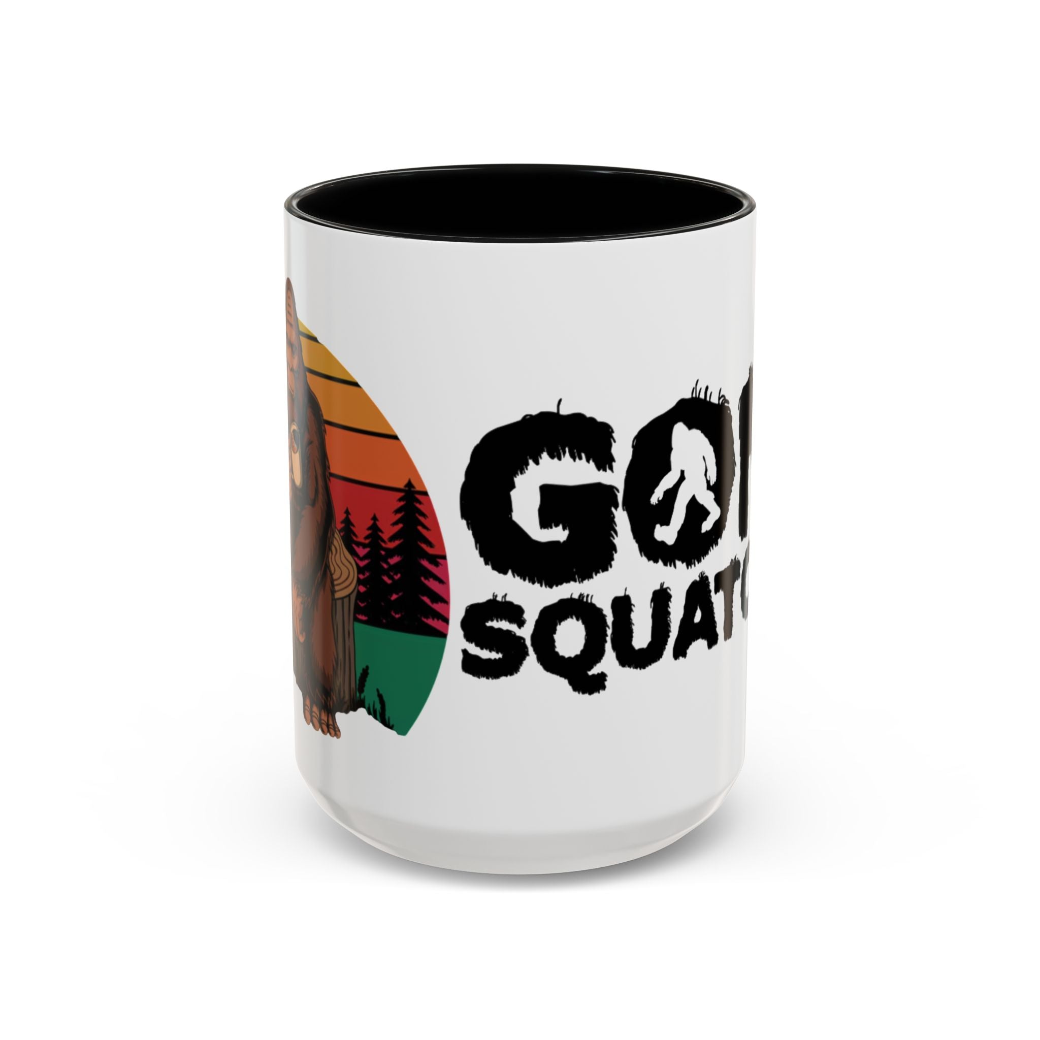 Gone Squatchin Bigfoot Coffee Mug | Accent 11oz 15oz